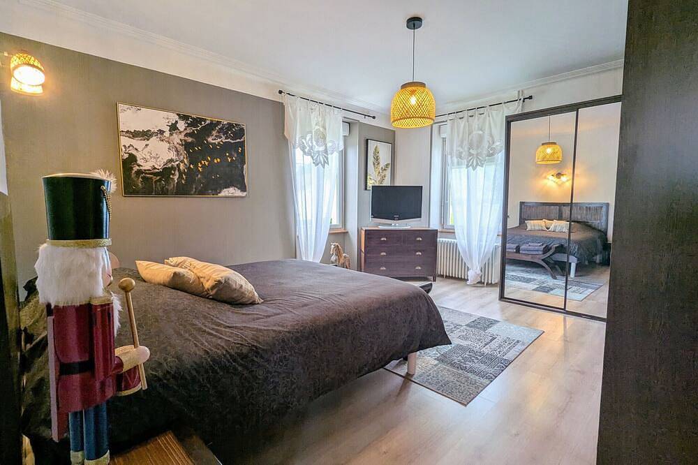 Two rooms with separate entrance and garden access in Fraize, Parco naturale regionale dei Ballons des Vosges