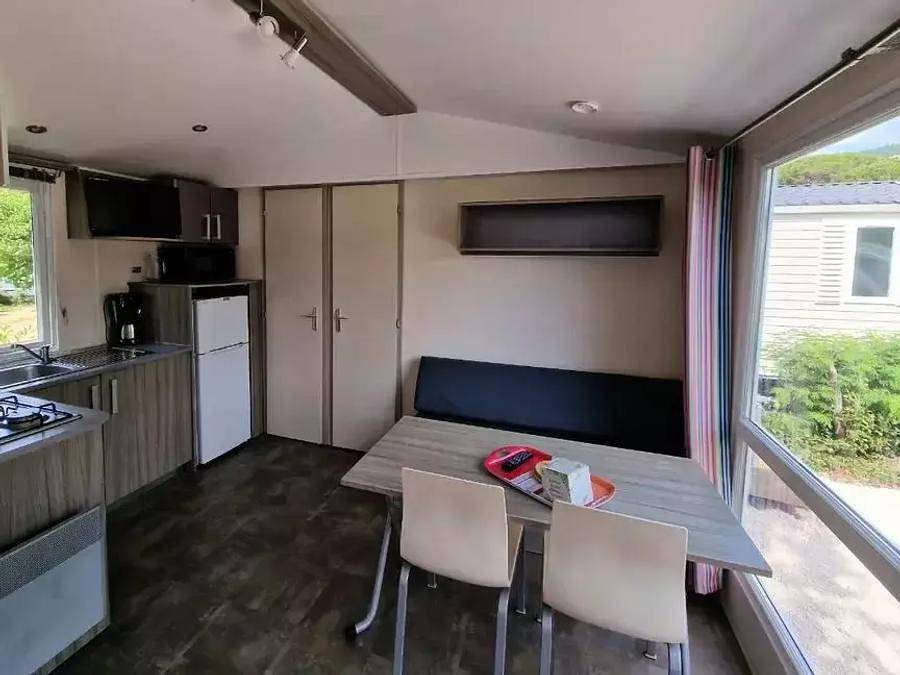 Camping La Provençale - Mobilheim 4 personen - Mobilheim Olivier 3 Zimmer 4 Personen Klimatisiert + Tv in Mandelieu-la-Napoule, Massif de l'Esterel