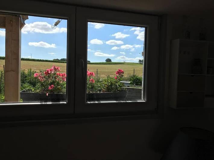Maison de campagne pour 2 personnes, avec vue et jardin dans Lac de l'Escourou