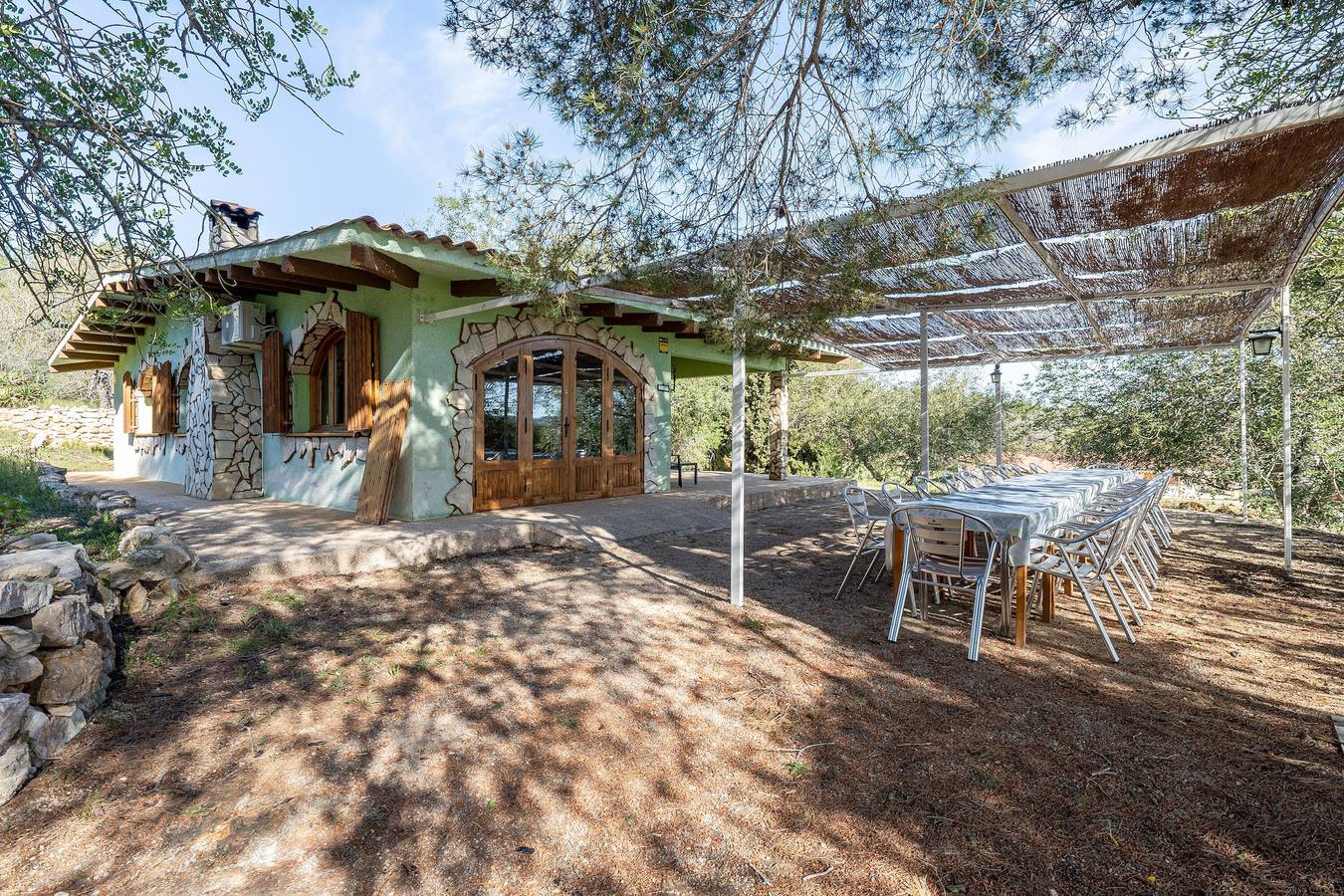 Casa de vacaciones 'La Xaconera' con piscina privada, Wi-Fi y aire acondicionado in La Riera, Costa Dorada