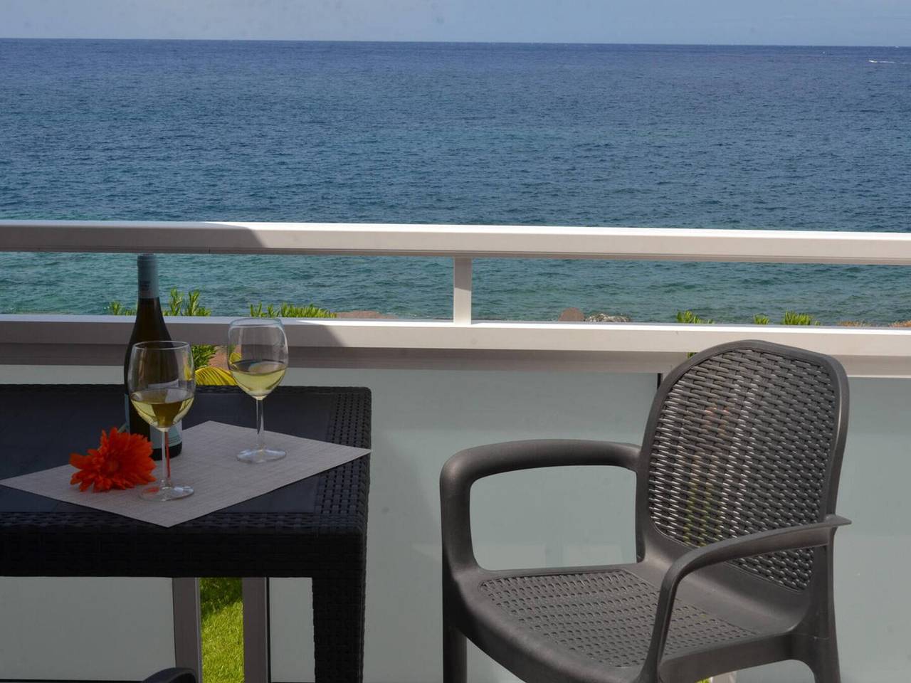 Appartement entier, Appartement en bord de mer avec vue, 1 chambre - 3 pers, wifi in La Playa (Canary Islands), Valle Gran Rey