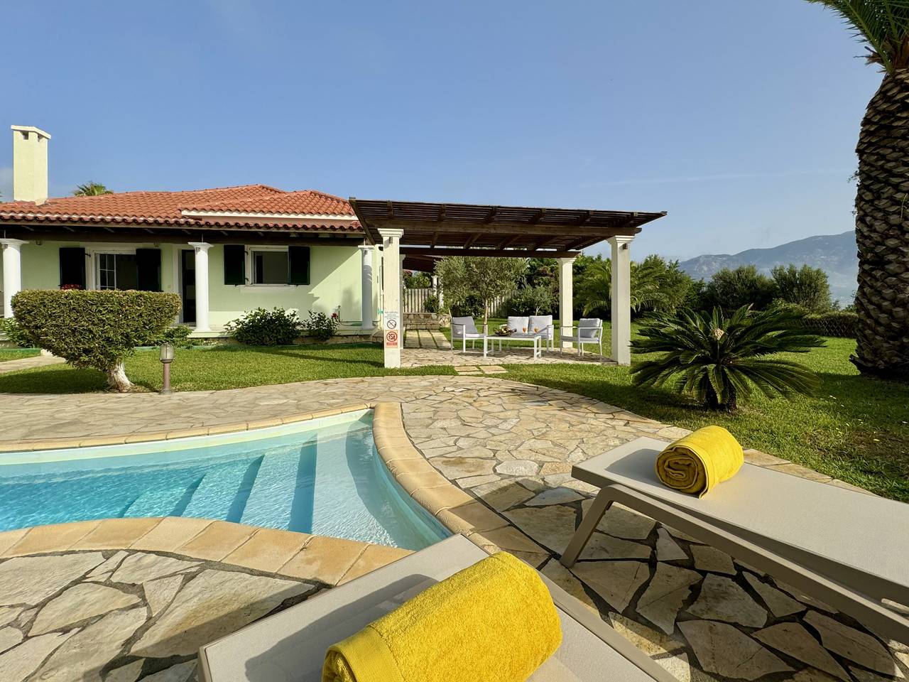 Villa Ermis in Spartia, Kefalonia