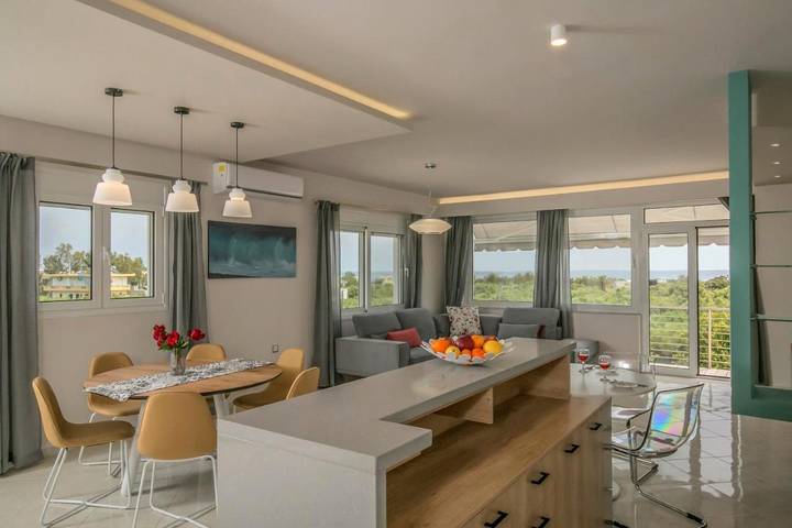 Ferienwohnung für 5 Personen, mit Terrasse und Ausblick - 1
