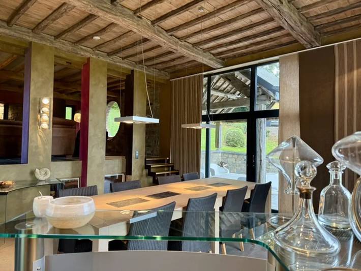 Location de vacances pour 12 personnes, avec terrasse et jardin à Nassogne - 4