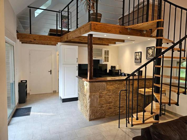 Location de vacances pour 2 personnes, avec balcon et jardin à Saint-Laurent - 2