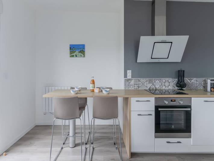 Gîte pour 4 personnes, avec balcon, adapté aux familles à Ploudalmézeau - 4