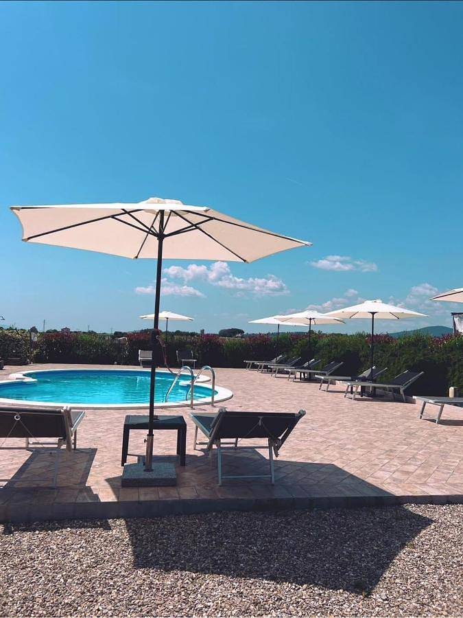 B&b per 2 persone, con Terrazza e Giardino nonché Piscina e Sauna a Montalto di Castro