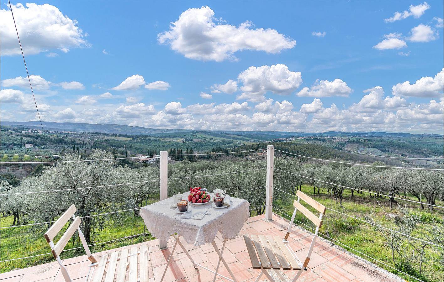 Charmante 2BR Wohnung w / WiFi & Garten - Chiocchio, Toskana. in Greve In Chianti, Chianti