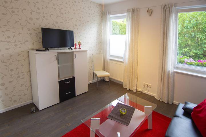 Ganze Ferienwohnung, Fewo Sandbarg, Dusche und Bad, Wc, 1 Schlafraum in Jesteburg, Nordheide