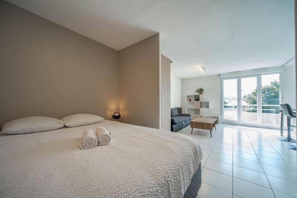 Appartement entier, L Idylle Royale de Chatenoy Proche A6 Parking Facile et securise in Châtenoy-le-Royal, Région de Chalon-sur-Saône