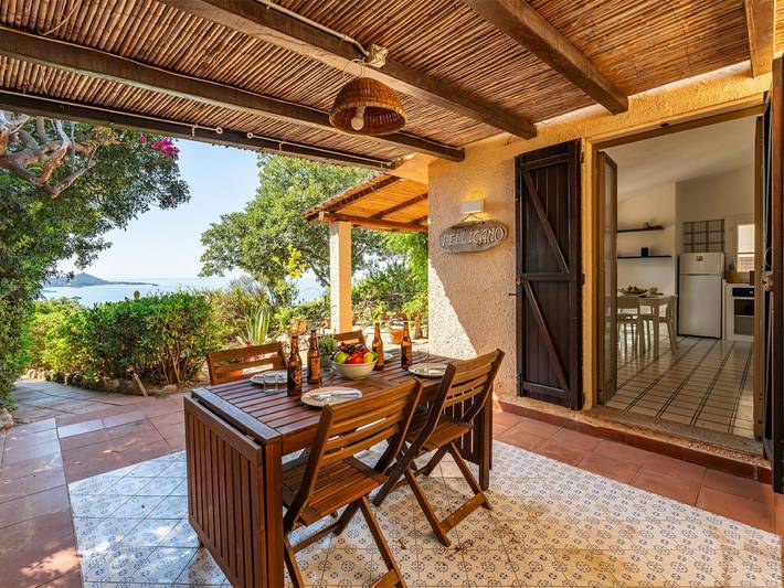 Ferienhaus für 4 Personen, mit Terrasse und Garten in Villasimius