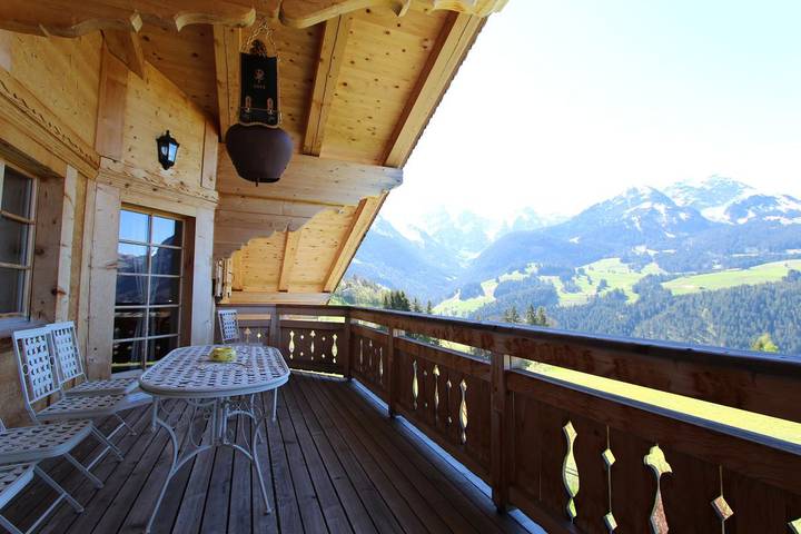 Gîte pour 4 personnes, avec balcon, adapté aux familles à Château-d' Œx - 4