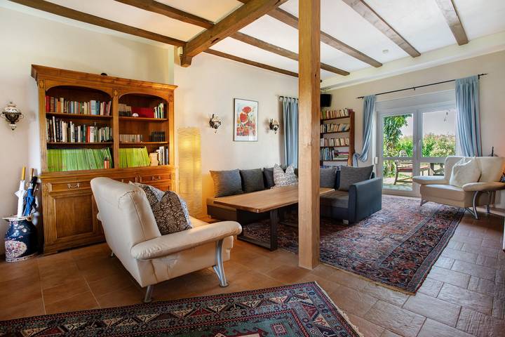 Ferienwohnung für 5 Personen, mit Seeblick und Garten in Mellenthin - 3