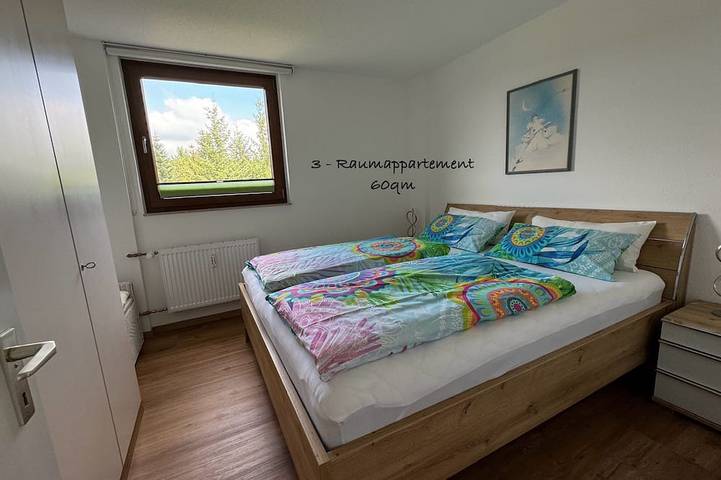 Ferienwohnung für 3 Personen, mit Balkon in Kniebis - 2