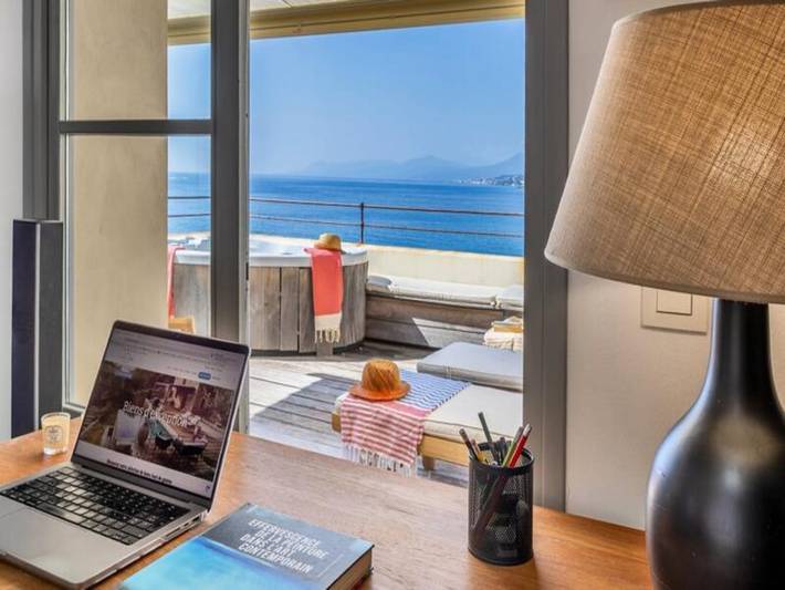 Gîte pour 8 personnes, avec jacuzzi et balcon, adapté aux familles à Brando - 4