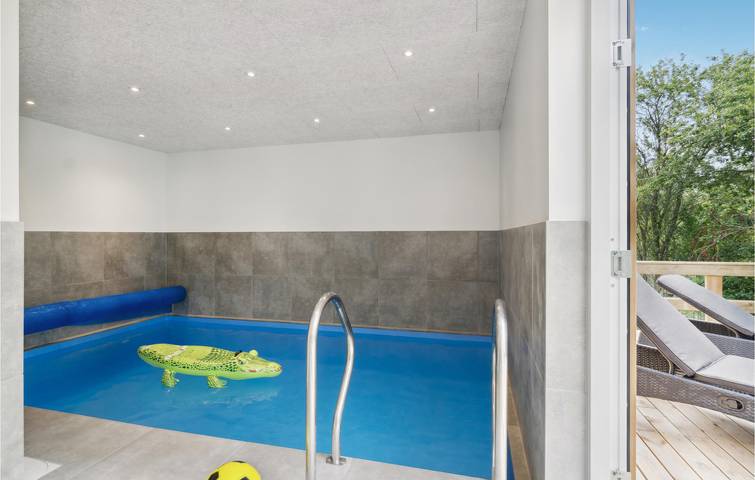 Ferienhaus für 12 Personen, mit Terrasse und Sauna sowie Pool und Garten, mit Haustier in Egsmark Strand - 3