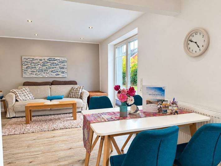 Ferienwohnung für 4 Personen, mit Terrasse und Garten sowie Sauna in Dahme