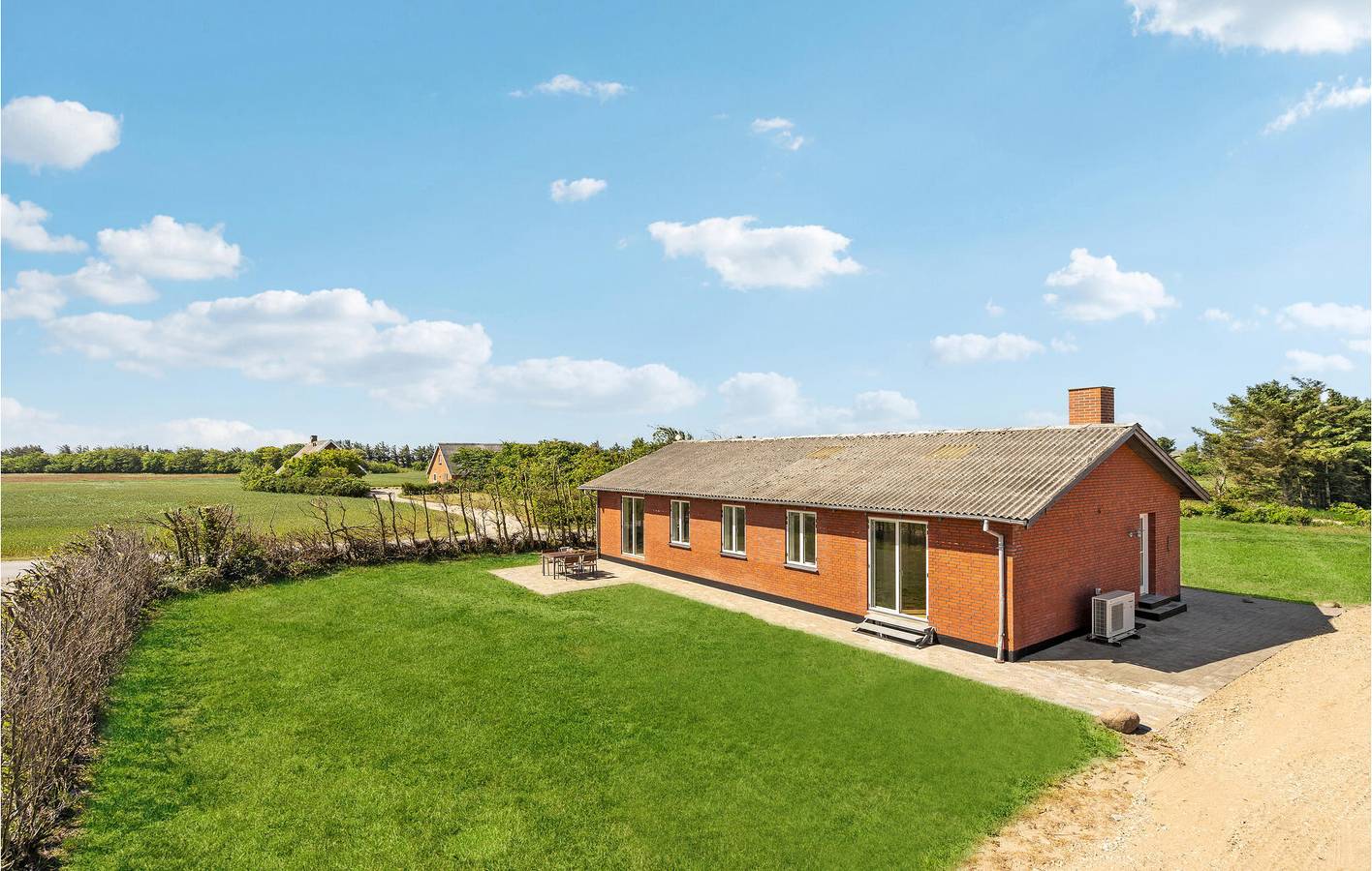 Ferienhaus für 6 Personen mit Terrasse in Tim, Ringkøbing-Skjern