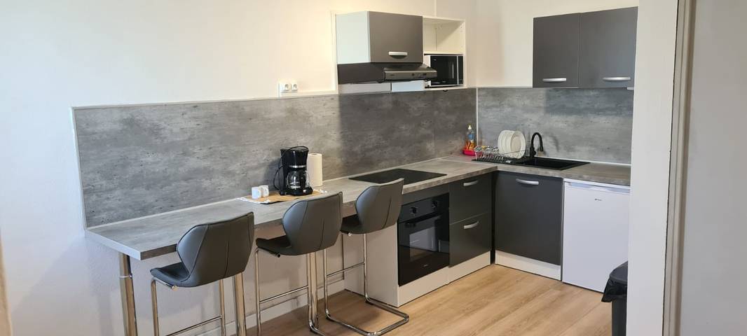 Studio pour 2 personnes, avec terrasse