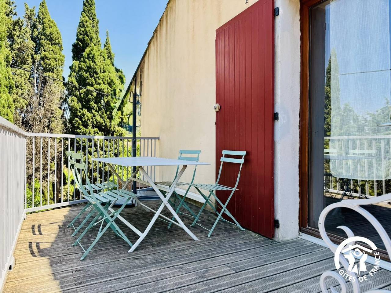 Au-dessus du Jardin in Ornaisons, Mittelmeerküste (Frankreich)