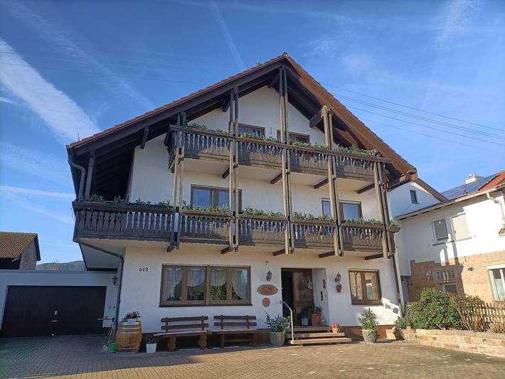 Pension für 3 Personen, mit Balkon, mit Haustier in der Pfalz