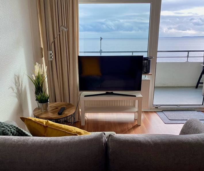 Apartamento de vacaciones para 4 personas, con vistas al mar y balcón - 1