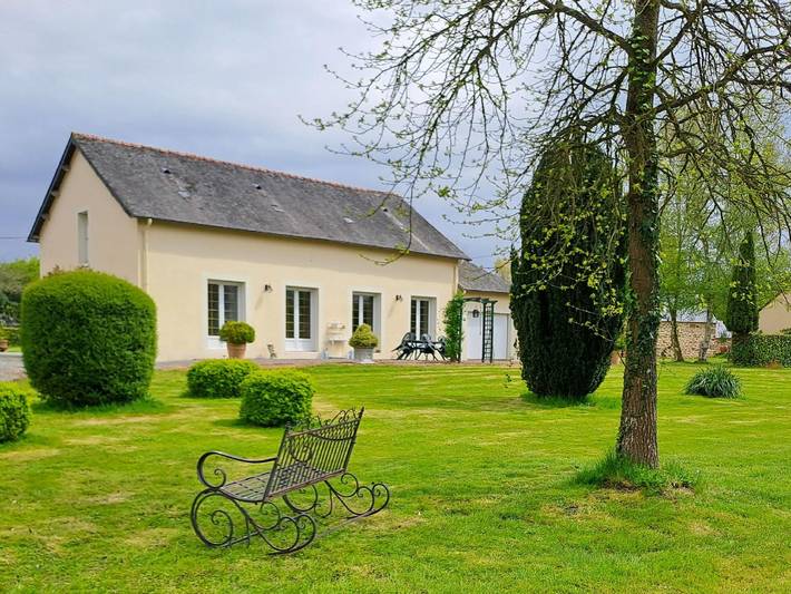 Maison de vacances pour 4 personnes, avec jardin