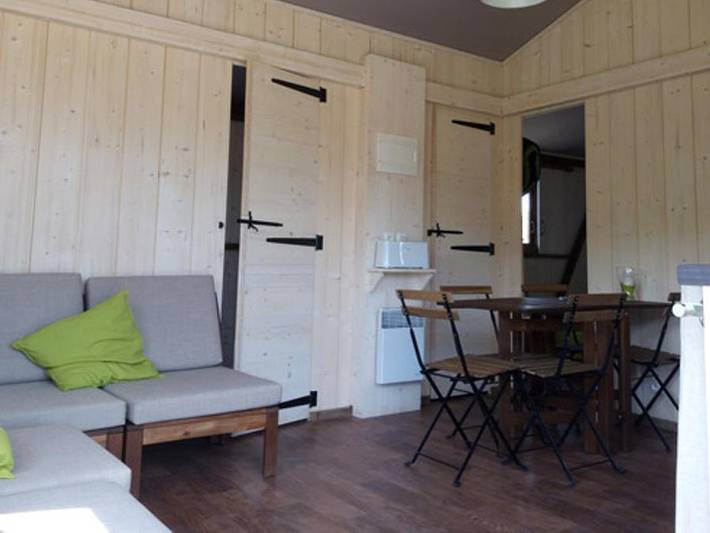 Lodges de Blois Chambord - Tente en toile et en bois 5 personnes - Lodge Bali Confort + in Mont-près-Chambord, Sologne