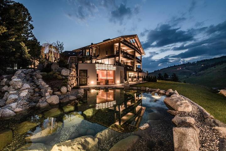 Appartamento per 2 persone, con Terrazza e Giardino nonché Sauna e Panorama a San Cassiano