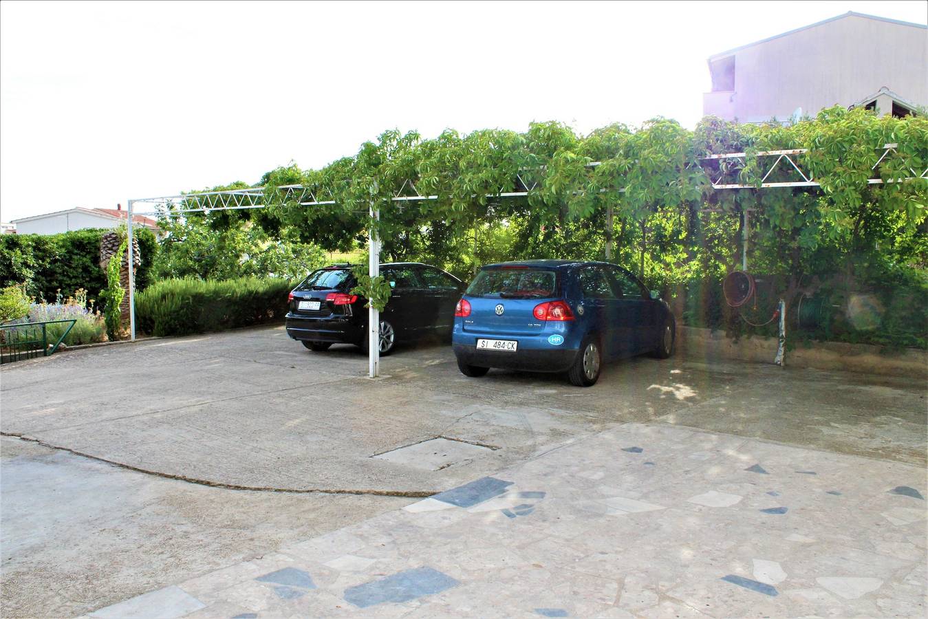 Ganze Wohnung, 1-Zimmer-Ferienwohnung mit Terrasse und Meerblick Primosten A-15499-b in Primošten, Šibenik-Knin