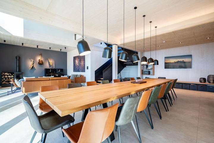 Ferienhaus für 16 Personen, mit Terrasse und Sauna sowie Garten und Seeblick, mit Haustier in Garz - 4