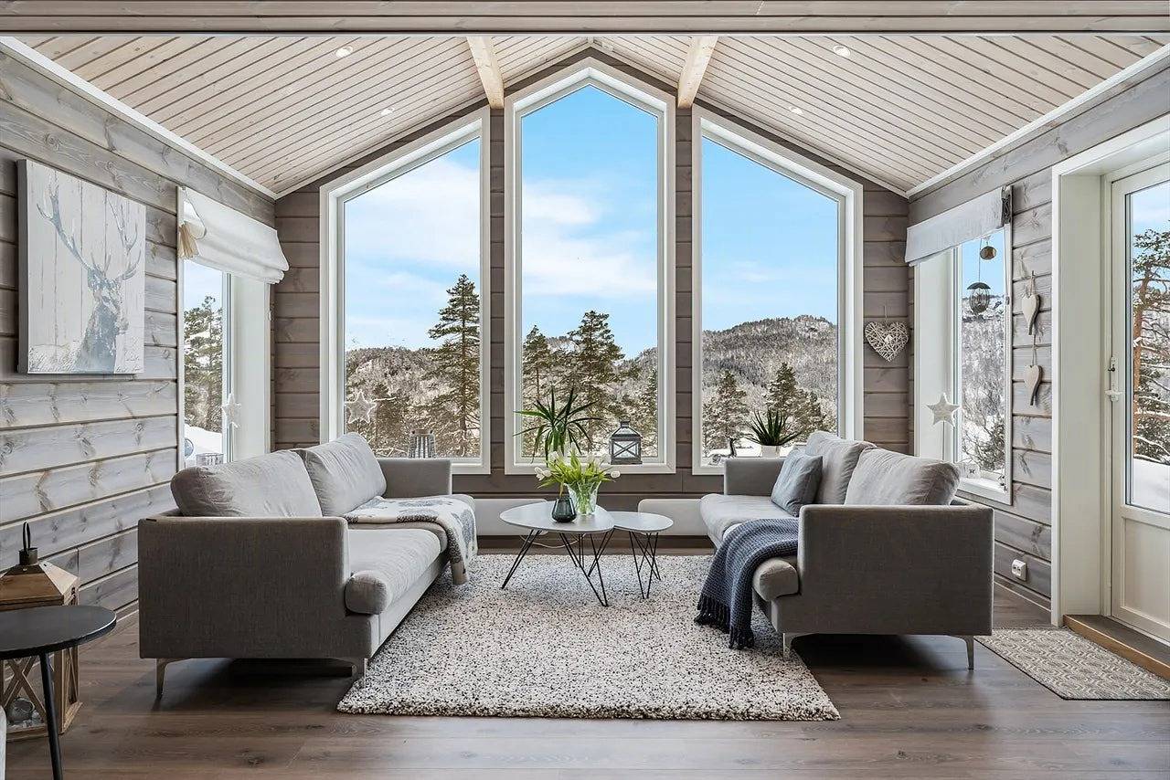 Moderne Hütte in der Nähe von Maldalsvatnet und Reinsnuten in Sauda