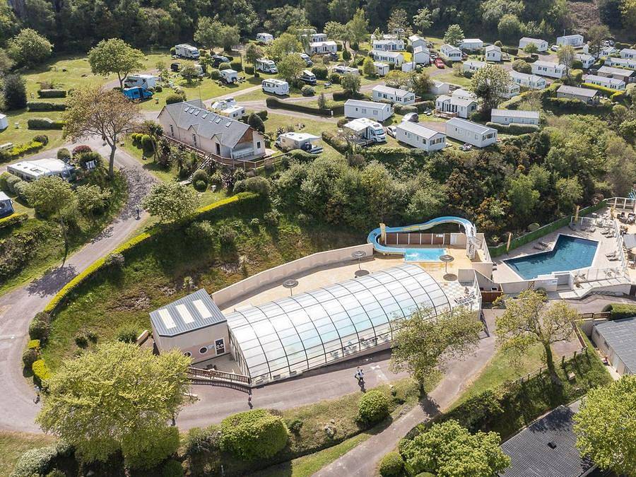 Camping Sandaya L'Anse du Brick - Mobilhome 5 personas - Cabaña 4/5p 2ch *** in Fermanville, Región de Cherbourg