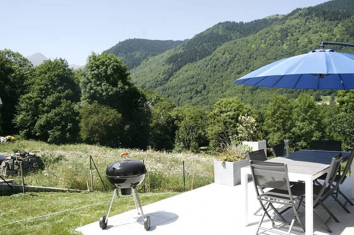 Location de vacances pour 8 personnes, avec jardin à Cazaux-Fréchet-Anéran-Camors