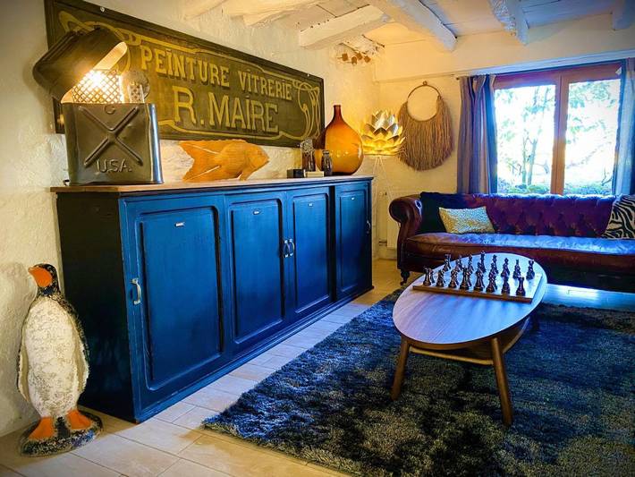 Location de vacances pour 6 personnes, avec jardin ainsi que piscine et terrasse à Groléjac - 3