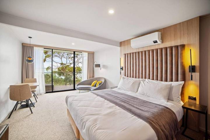 Casa de huéspuedes para 3 personas, con vistas además de jardín y piscina en Australia