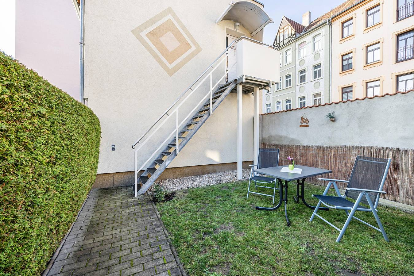 Ganze Wohnung, Ferienhaus 'Radlerrast' mit privatem Garten und Wlan in Weißenfels, Saale-Unstrut