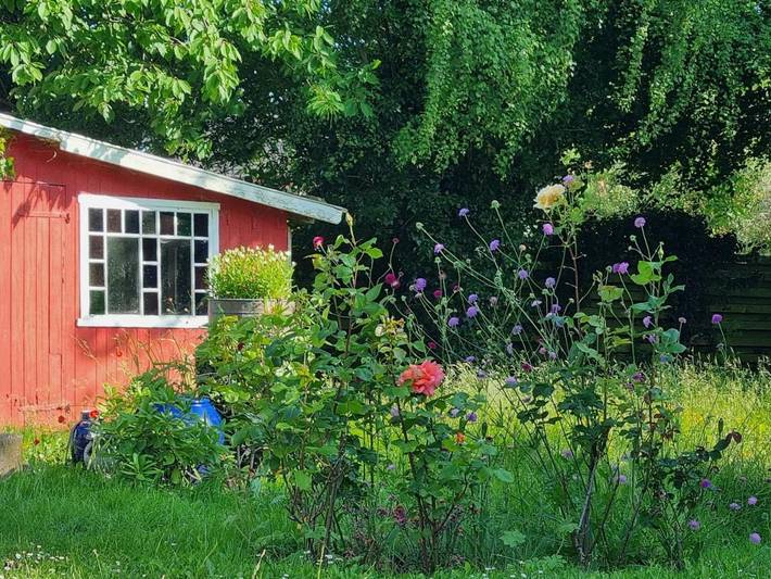 Maison d’hôte pour 2 personnes, avec terrasse ainsi que jardin et vue dans Stubbekøbing