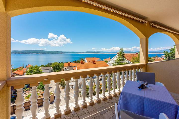 Ferienwohnung für 2 Personen, mit Balkon, kinderfreundlich in Dramalj - 4