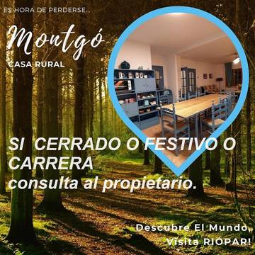 Casa rural para 7 personas, con vistas y balcón, Familias con niños en Riopar (rio Mundo)