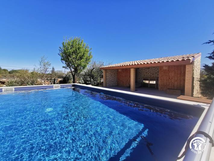 Gîte pour 4 personnes, avec terrasse à Assignan