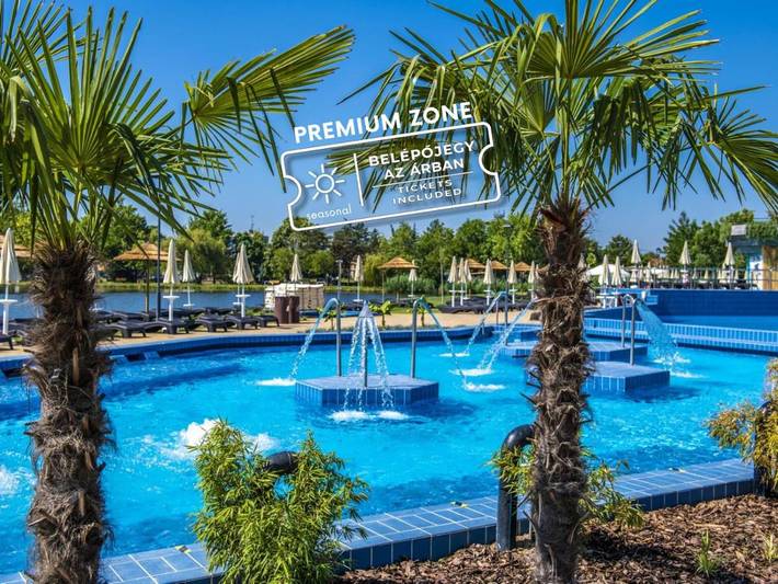 Hotel dla 2 osób, z Taras i Ogród oraz Basen i Sauna w Hajdúszoboszló