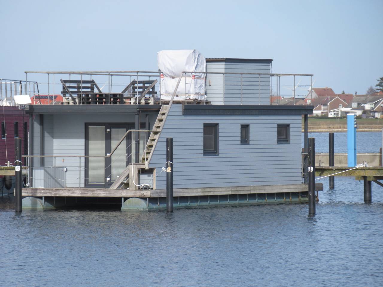 Hausboot Kaddi`s Sunshine - Huus & Meer in Ostfehmarn, Burgtiefe Südstrand