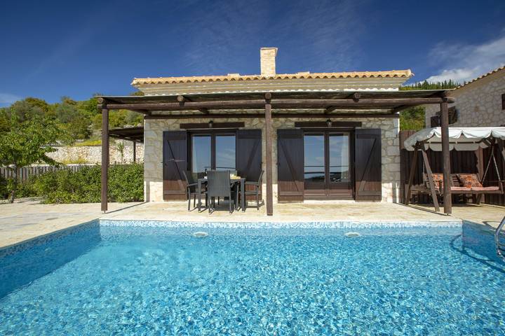 Villa für 4 Personen, mit Pool und Garten, kinderfreundlich auf Lefkada - 3