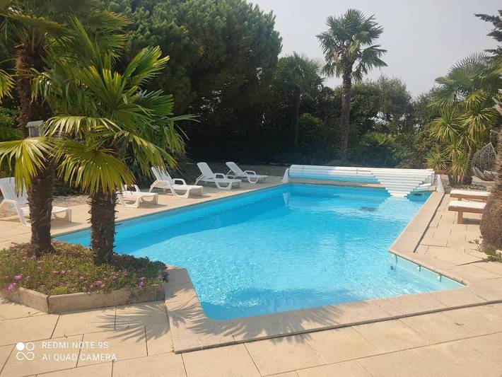 Gîte pour 3 personnes, avec vue ainsi que piscine et jardin à Saint-Maixent-sur-Vie - 4