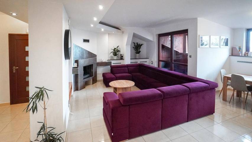 Apartament wakacyjny dla 12 osób, z Balkon i Taras oraz Widok w Lublin