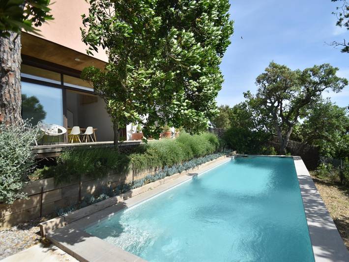 Ferienhaus für 4 Personen, mit Meerblick und Terrasse sowie Pool an der Costa Brava