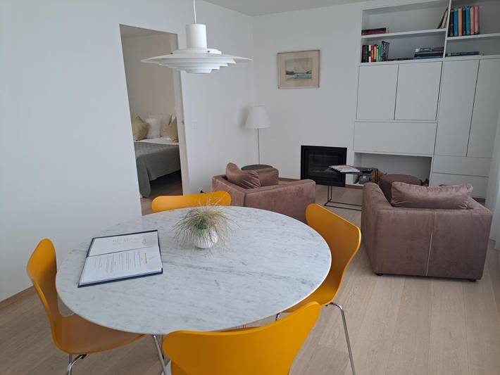 Ferienwohnung für 2 Personen, mit Balkon und Ausblick in Oostende