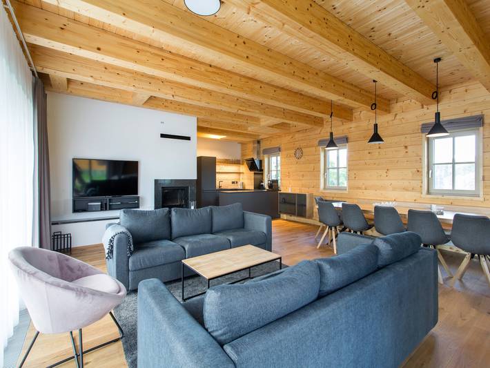 Chalet für 12 Personen, mit Terrasse und Sauna sowie Garten am Riesengebirge - 3