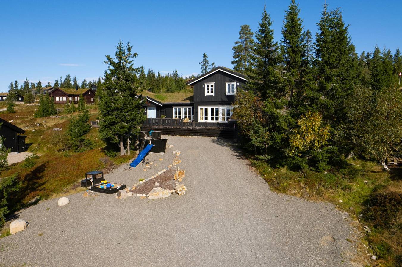 Ferienhaus für 14 Personen mit Terrasse in Løten